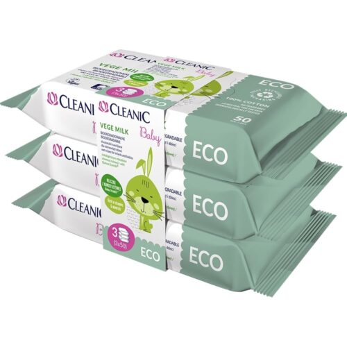 Cleanic-ECO-Vege-Milk-niisked-salvraetid-beebidele-ja-lastele-3X50tk