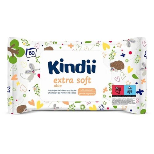 Kindii-Niisked-salvraetid-Aloe-Ekstra-pehmed-60tk